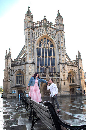 Surprise proposal. Bath photographer. Somerset wedding photography. Beata Cosgrove Photography.