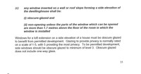 Permitted Development 2010 doc class B re windows