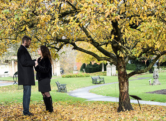 4.Engagement photos. Parade Gardens. Bath. Beata Cosgrove Photography