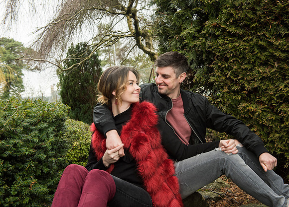 Engagement session at Bailbrook Hotel.Beata Cosgrove Photography