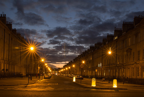 The Georgian elegance of Great Pulteney Street, Bath. Cosgrove Photography