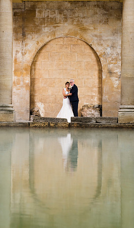 Wedding. The Roman Baths.Beata Cosgrove Photography