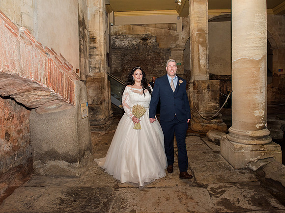 2.Susie & Jeremy wedding pictures. The Roman Baths. Beata Cosgrove Photography