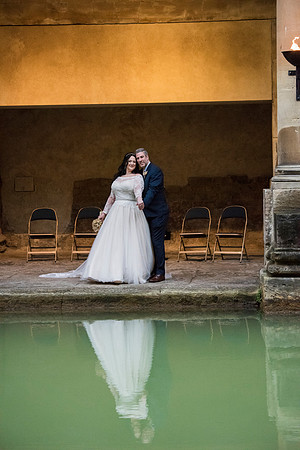67.Susie & Jeremy wedding pictures. The Roman Baths. Beata Cosgrove Photography