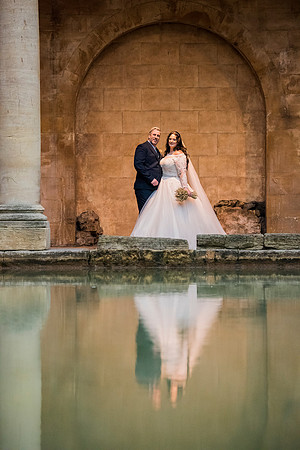 71.Susie & Jeremy wedding pictures. The Roman Baths. Beata Cosgrove Photography