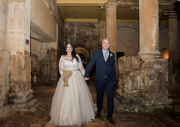 3.Susie & Jeremy wedding pictures. The Roman Baths. Beata Cosgrove Photography