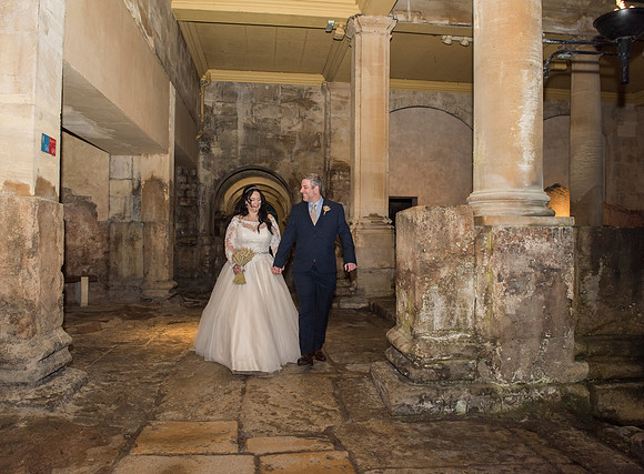 6.Susie & Jeremy wedding pictures. The Roman Baths. Beata Cosgrove Photography