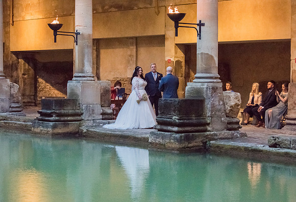 43.Susie & Jeremy wedding pictures. The Roman Baths. Beata Cosgrove Photography