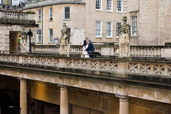 53.Susie & Jeremy wedding pictures. The Roman Baths. Beata Cosgrove Photography