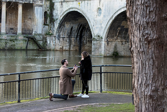 Engagement. Bath.