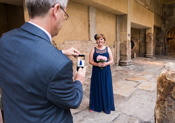 Wedding at The Roman Baths.