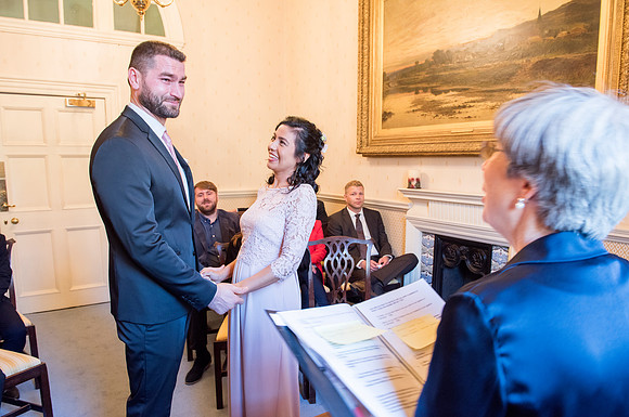 Guildhall wedding day.