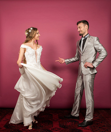 Wedding day. Guildhall. Studio photography