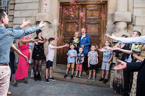 Guildhall wedding day.
