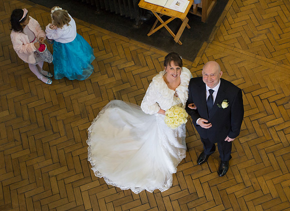 Church wedding. Bath based photographer