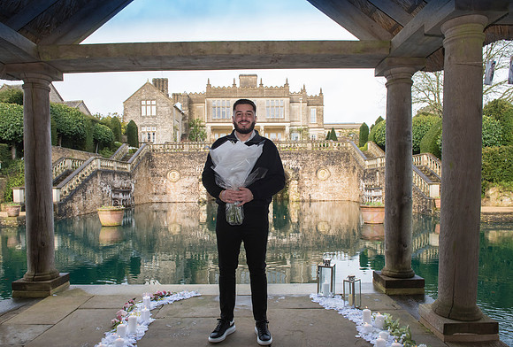 7.Secret proposal. Euridge Manor. R & B engagement. Beata Cosgrove Photography