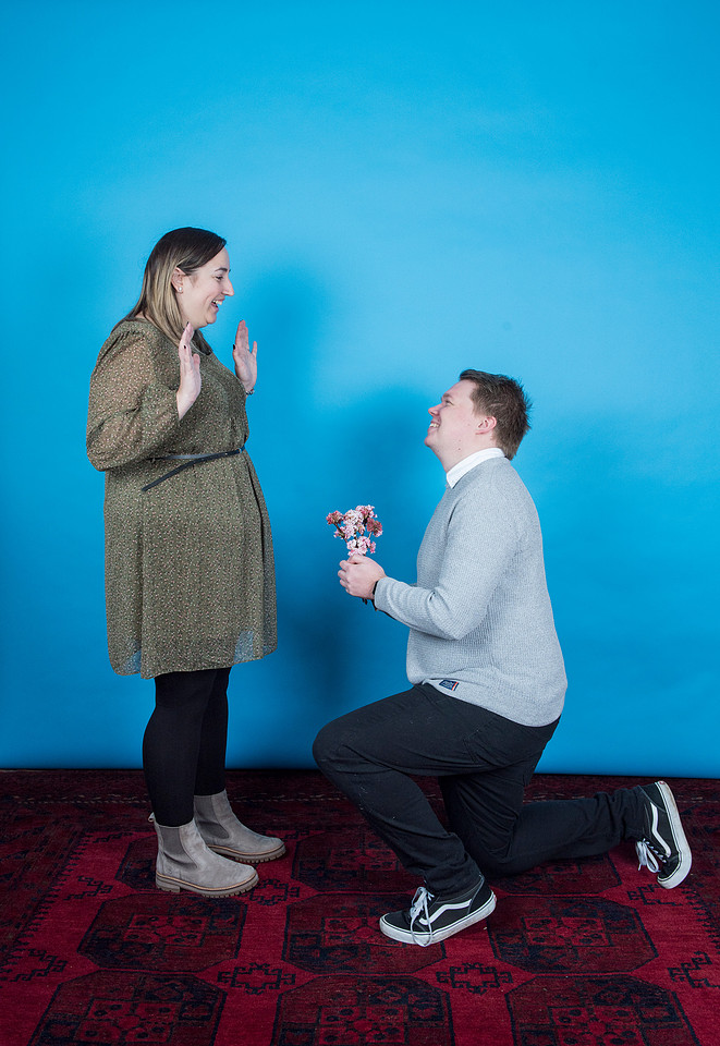 Engagement photo studio session.Bath. Beata Cosgrove Photography