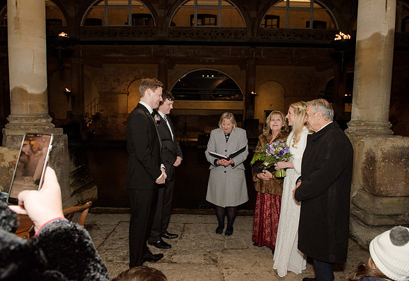 14.R&S wedding. The Roman Baths. Beata Cosgrove Photography