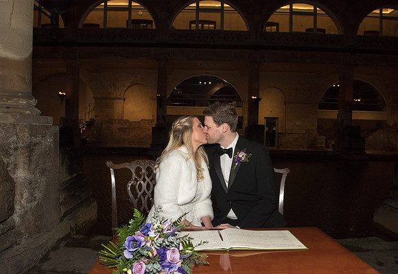 27.R&S wedding. The Roman Baths. Beata Cosgrove Photography