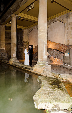 44.R&S wedding. The Roman Baths. Beata Cosgrove Photography