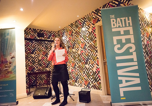 Welcome talk. Bath Festivals. Beata Cosgrove Photography