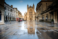 Bath Abbey and The Roman Baths. Beata Cosgrove Photography