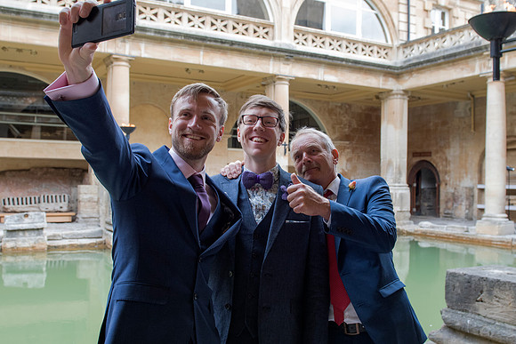 7.Sunrise Wedding in The Roman Baths. Beata Cosgrove Photography