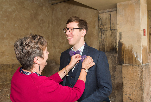 Sunrise Wedding in The Roman Baths. Beata Cosgrove Photography