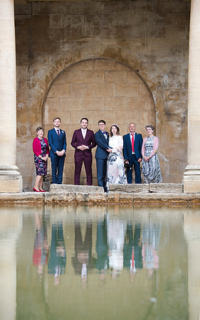 Sunrise Wedding in The Roman Baths. Beata Cosgrove Photography