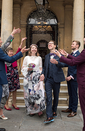 Sunrise Wedding in The Roman Baths. Beata Cosgrove Photography
