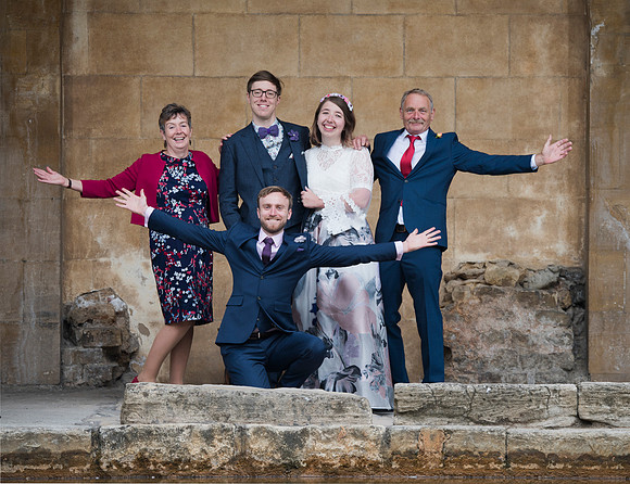 Sunrise Wedding in The Roman Baths. Beata Cosgrove Photography