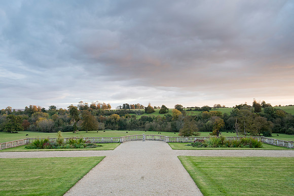 7.Orchardleigh House view. Wedding venue. Beata Cosgrove Photography