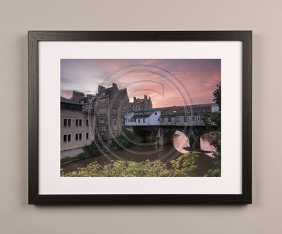 Bath Photo Prints. Sunrise at Pulteney Bridge. Beata Cosgrove Photography