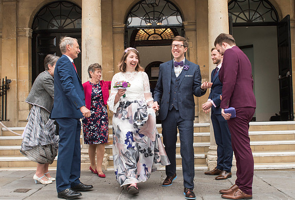 Small sunrise Wedding in The Roman Baths. Beata Cosgrove Photography