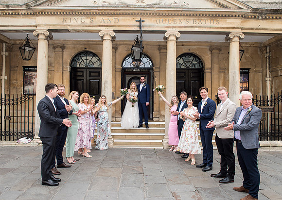 107. Bath wedding. The Roman Baths. J & J wedding day. Bath photographer. Beata Cosgrove Photography
