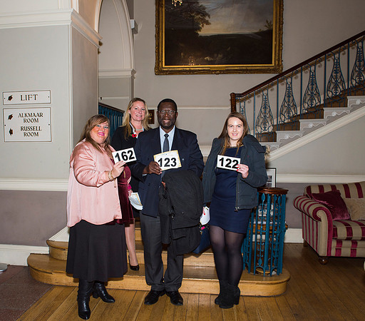 162- Karen Paddock. no number- Catherine Adcock. 123-Emmanuel Ofosu-Apeasah. 122-Sarah Paddock