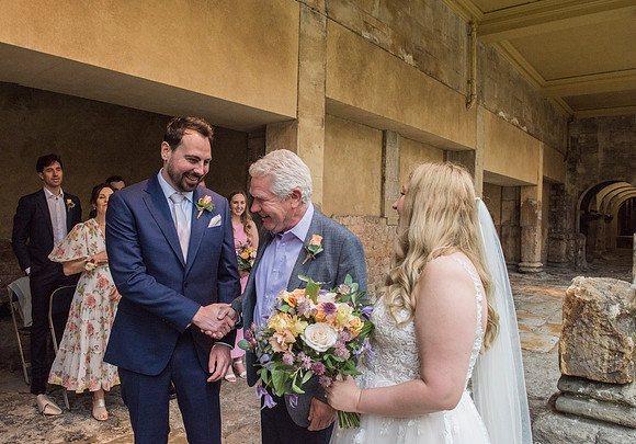 29.Bath wedding. The Roman Baths. J & J wedding day. Bath photographer. Beata Cosgrove Photography