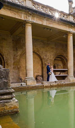 86.Bath wedding. The Roman Baths. J & J wedding day. Bath photographer. Beata Cosgrove Photography