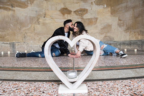12.Surprise proposal. Parade Gardens. Beata Cosgrove Photography: