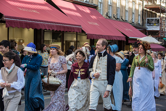 47. Jane Austen parade
