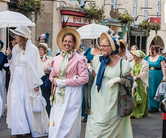 37. Jane Austen parade