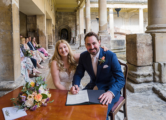 76.Bath wedding. The Roman Baths. J & J wedding day. Bath photographer. Beata Cosgrove Photography