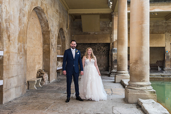 96. Bath wedding. The Roman Baths. J & J wedding day. Bath photographer. Beata Cosgrove Photography