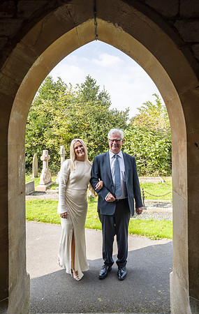 19. Natalie & Thomas wedding day. All Saint's Church. Farmborough. Beata Cosgrove Photography