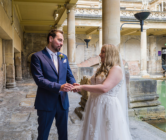 56.Bath wedding. The Roman Baths. J & J wedding day. Bath photographer. Beata Cosgrove Photography