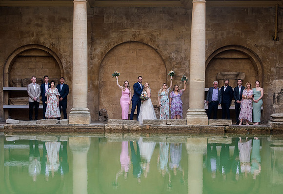 90.Bath wedding. The Roman Baths. J & J wedding day. Bath photographer. Beata Cosgrove Photography