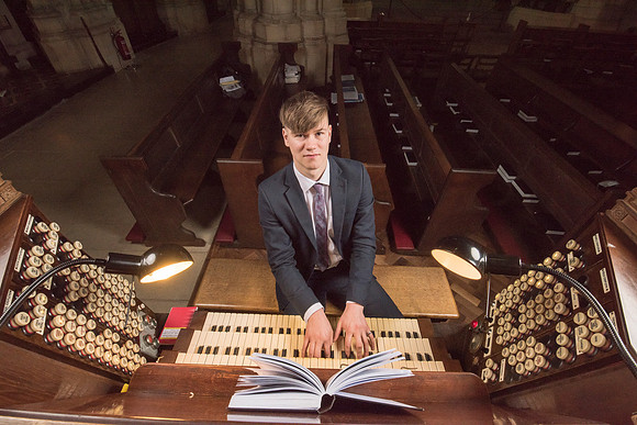 Personal branding.The organist. Church photography. Bath photographer. Beata Cosgrove Photography