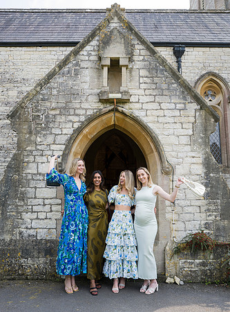 22. Natalie & Thomas wedding day. All Saint's Church. Farmborough. Beata Cosgrove Photography