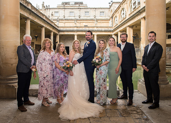101. Bath wedding. The Roman Baths. J & J wedding day. Bath photographer. Beata Cosgrove Photography