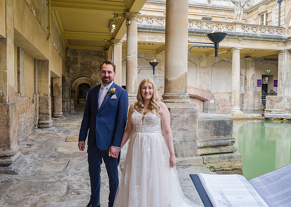 53.Bath wedding. The Roman Baths. J & J wedding day. Bath photographer. Beata Cosgrove Photography